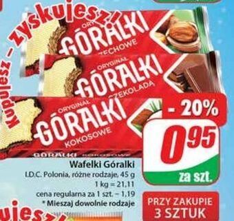 Dino Wafelek orzechowy góralki oferta