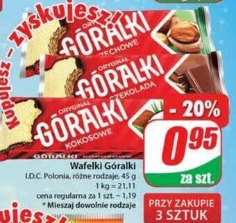 Dino Wafelek czekoladowy góralki oferta