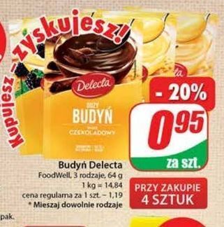Dino Budyń duży czekoladowy delecta oferta