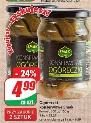 Dino Ogóreczki konserwowe smak oferta