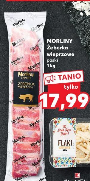 Kaufland Żeberka wieprzowe paski morliny oferta