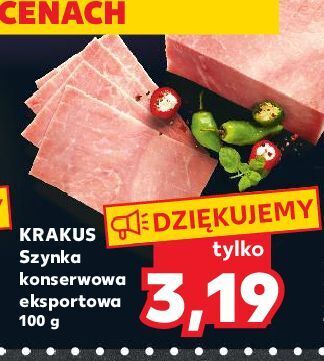 Kaufland Szynka konserwowa eksportowa krakus animex oferta