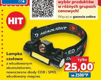 Kaufland Lampka czołowa oferta