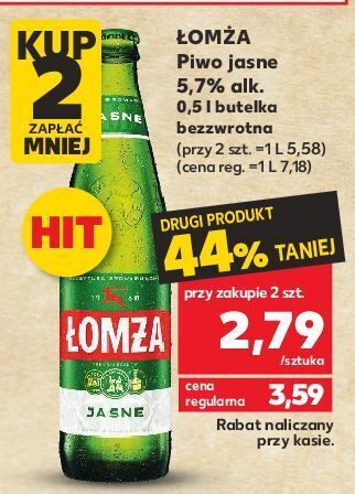 Piwo łomża jasne pełne