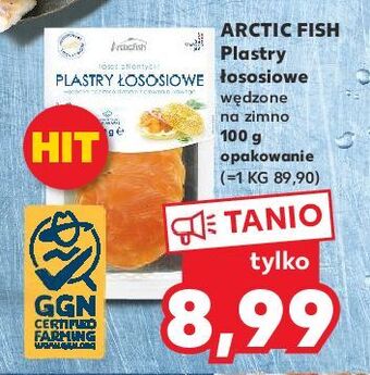 Kaufland Plastry łososiowe arctic fish oferta