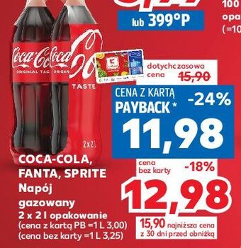 Kaufland Napój coca-cola oferta