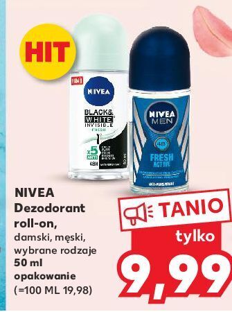 Kaufland Antyperspirant nivea men fresh active oferta