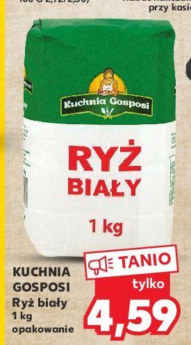 Kaufland Ryż biały kuchnia gosposi oferta