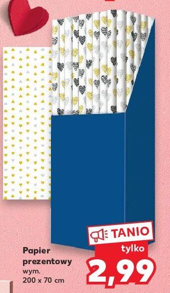 Kaufland Papier prezentowy 70 x 200 cm oferta