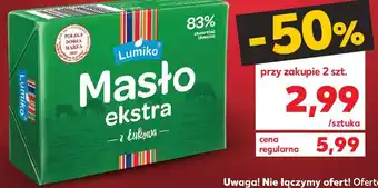 Kaufland Masło ekstra lumiko oferta