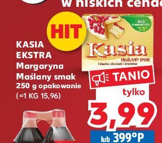 Margaryna kasia ekstra maślany smak
