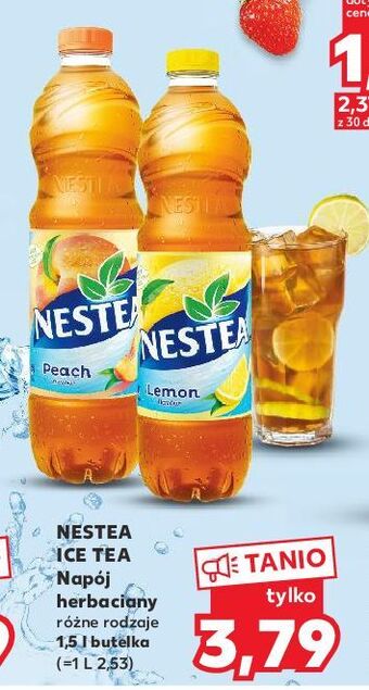 Kaufland Herbata mrożona peach nestea oferta