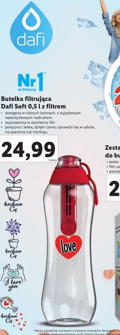 Butelka soft 500 ml dafi