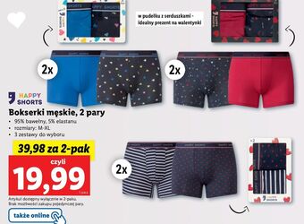 Lidl Bokserki męskie m-xl oferta