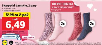 Lidl Skarpetki damskie rozm. 35-42 esmara oferta