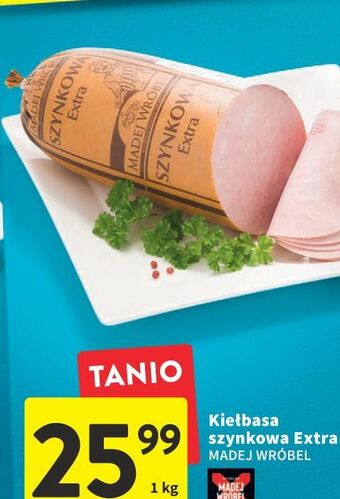 Intermarche Kiełbasa szynkowa extra madej & wróbel oferta