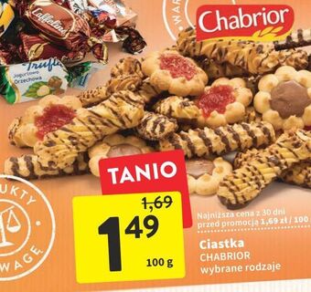 Intermarche Ciastka chabrior oferta
