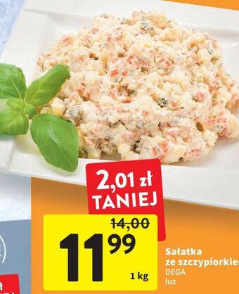 Intermarche Sałatka ze szczypiorkiem dega oferta