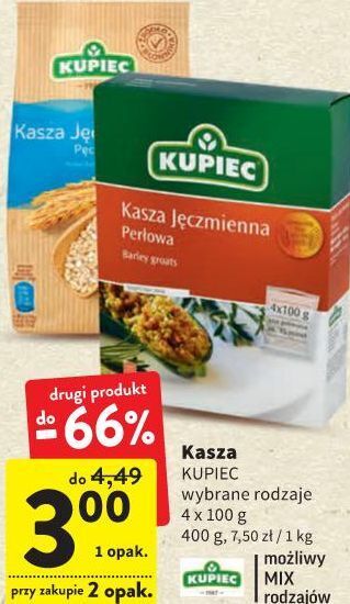 Intermarche Kasza jęczmienna perłowa kupiec oferta