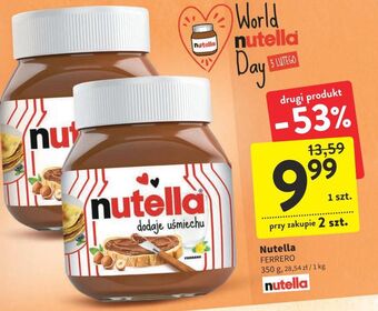 Intermarche Krem czekoladowo-orzechowy nutella oferta
