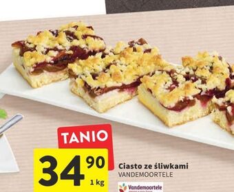 Intermarche Ciasto ze śliwkami vandemoortele oferta