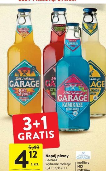 Intermarche Piwo garage s** on the beach oferta