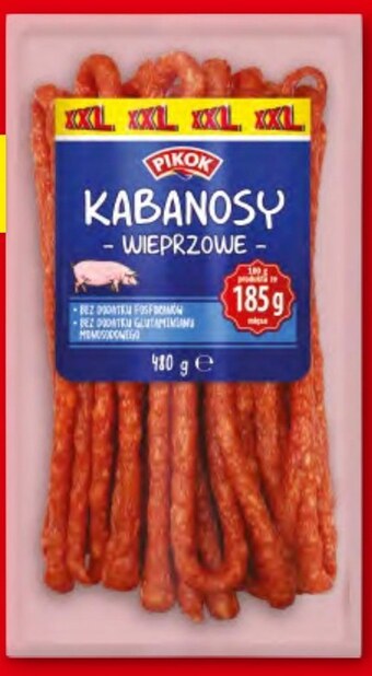 Lidl Kabanosy pikok oferta