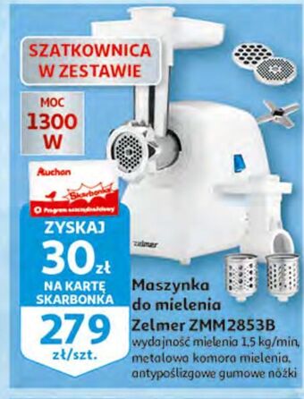 Auchan Maszynka do mielenia zmm2853b zelmer oferta