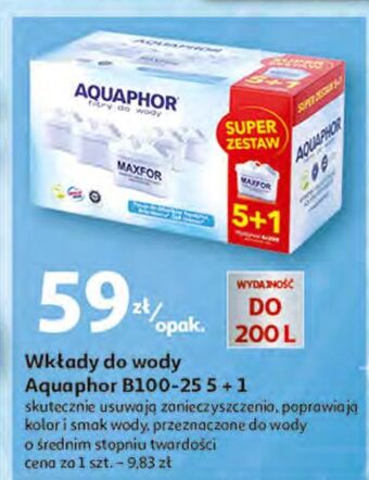 Auchan Wkład b100-25 maxfor aquaphor oferta