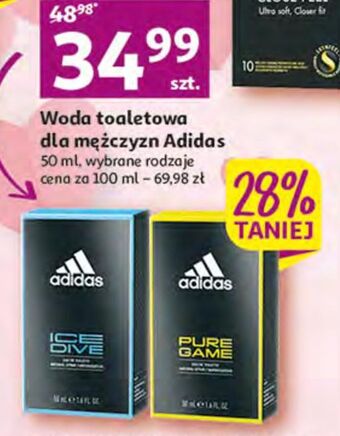 Auchan Woda toaletowa adidas men pure game oferta