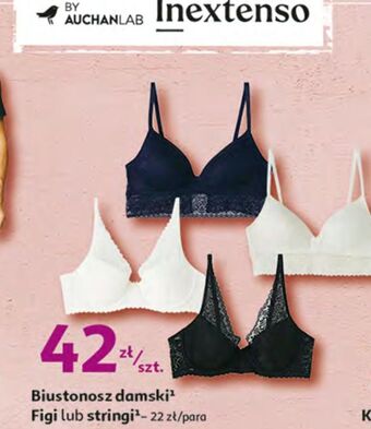 Biustonosz damski inextenso by auchan