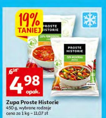 Auchan Zupa pomidorowa z ryżem iglotex proste historie oferta