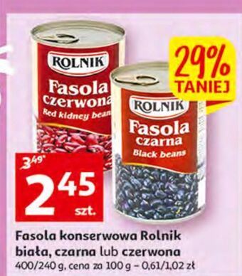 Auchan Fasola biała rolnik oferta