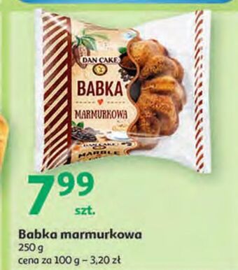Auchan Babka marmurkowa dan cake oferta