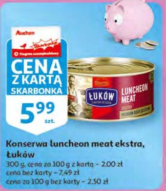 Auchan Luncheon meat extra łuków oferta