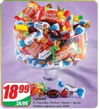 Dino Cukierki milky splash roshen oferta