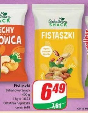 Dino Fistaszki bakaliowy snack oferta
