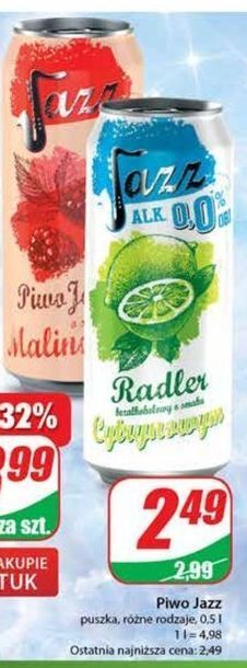 Dino Piwo cytrynowe radler jazz oferta