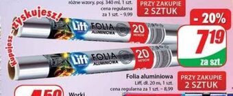 Dino Folia aluminiowa 20 m liff oferta