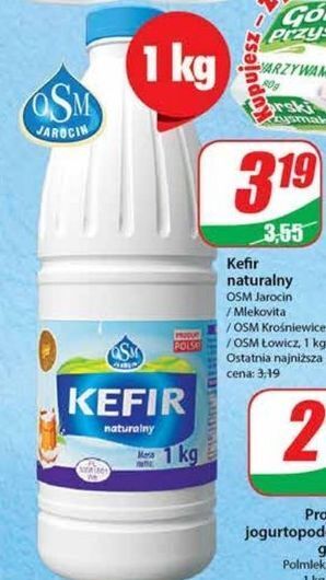 Dino Kefir naturalny osm jarocin oferta