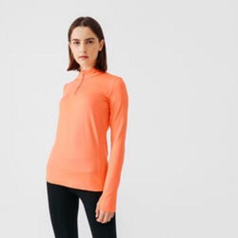 Decathlon Koszulka do biegania, z długim rękawem damska kalenji warm ocieplana. oferta