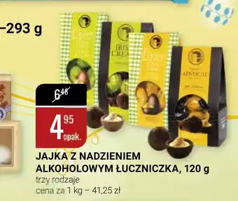 Jajka z nadzieniem alkoholowym Łuczniczka 120g