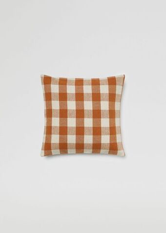 MANGO Poszewka na jaśka z bawełny i lnu w paski 45 x 45 cm oferta