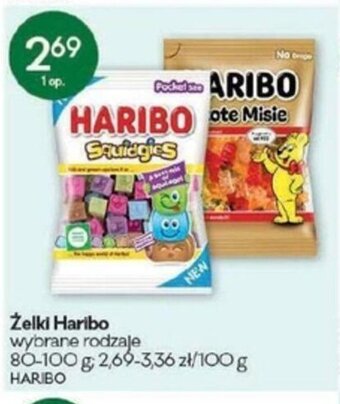 Groszek Żelki Haribo 80-100g oferta