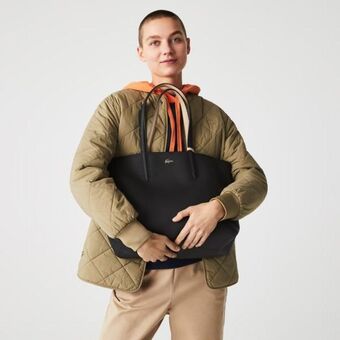Lacoste Lacoste damska dwukolorowa dwustronna torebka tote bag anna oferta