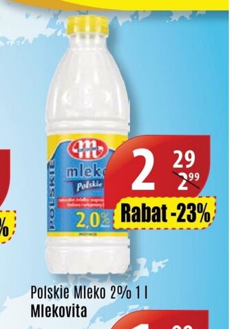 API MARKET Polskie Mleko 2% 1l oferta
