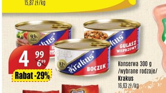 API MARKET Konserwa Krakus 300g oferta