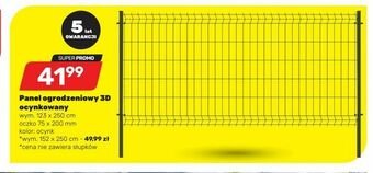 Bricomarche Panel ogrodzeniowy 3D ocynkowany oferta