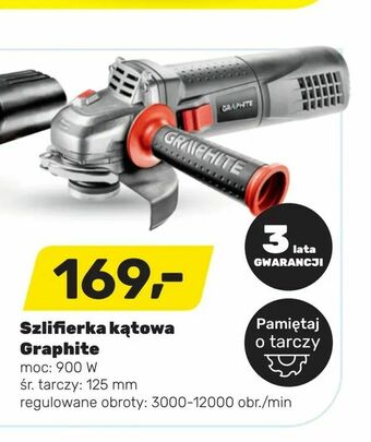 Bricomarche Szlifierka kątowa Graphite oferta