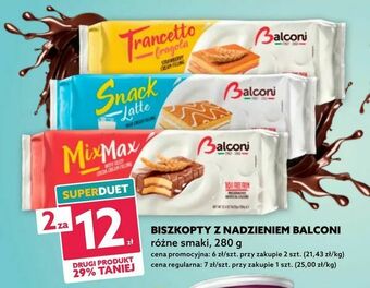 Dealz Biszkopty z nadzieniem balconi oferta